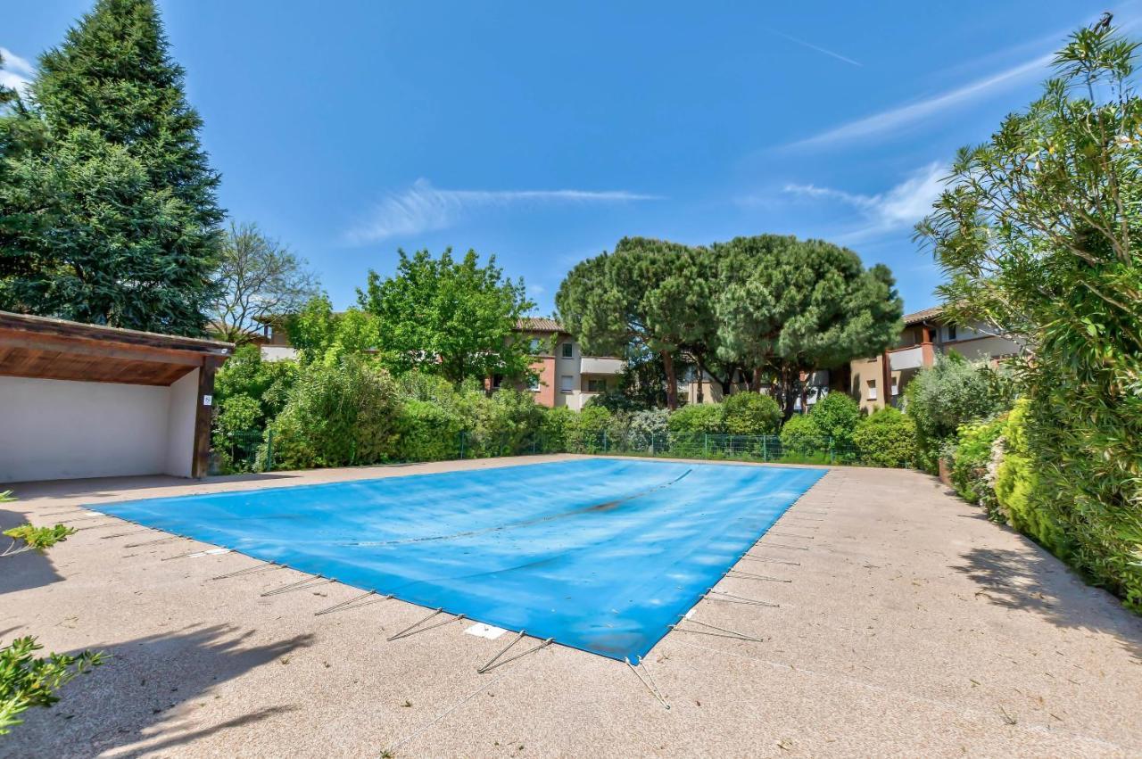 T2 Jardinet Avec Piscine, Parking Et Tennis 圖盧茲 外观 照片